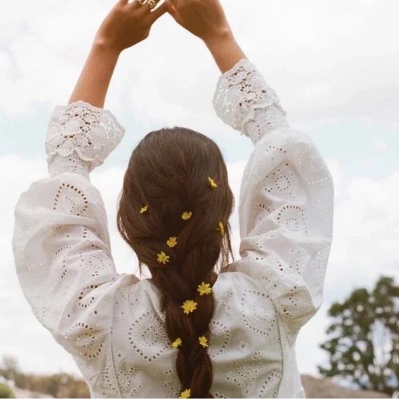 Spell Dylan Smock Dress - White - Picture 2 of 7